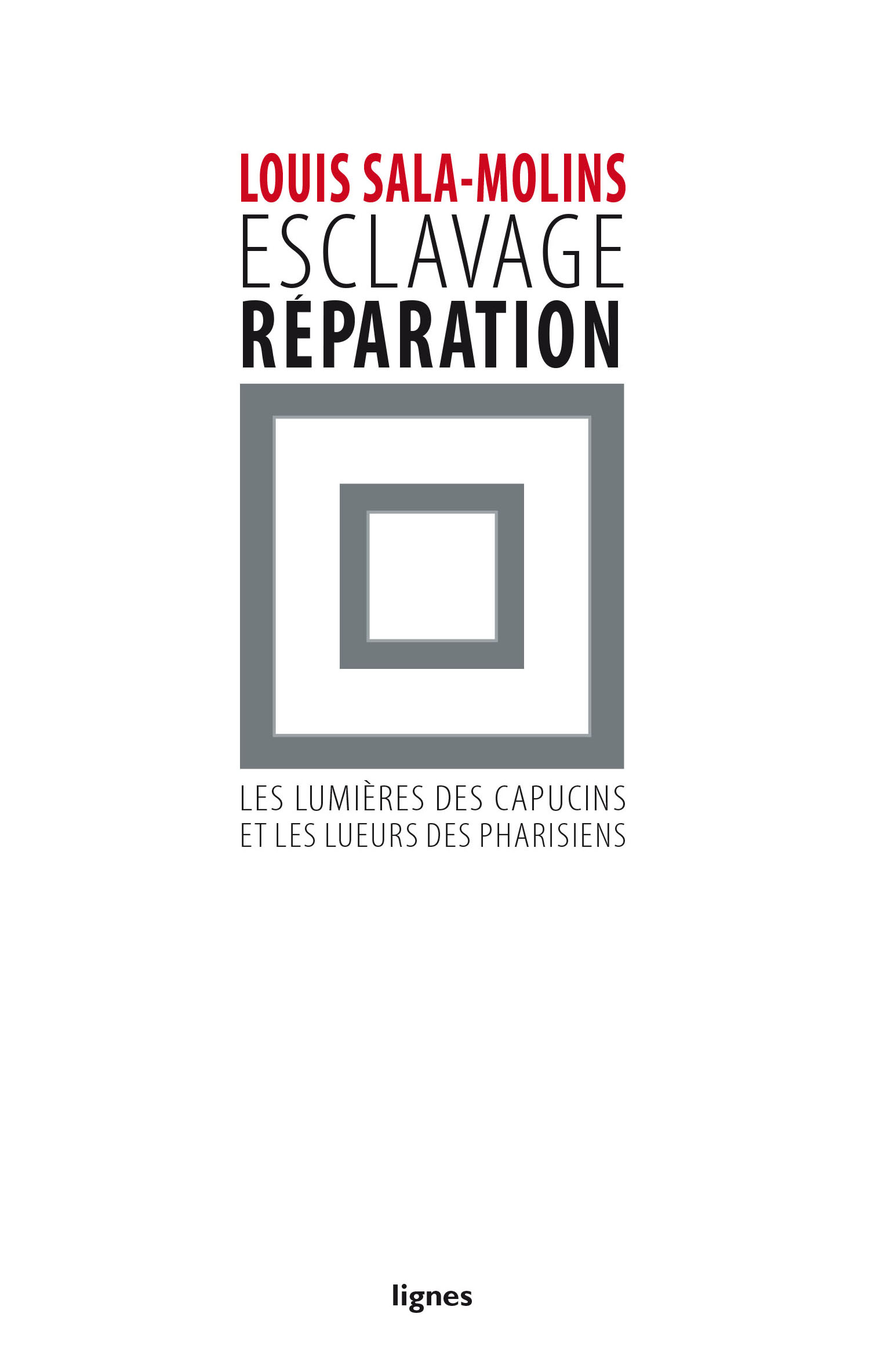 Esclavage et Réparation